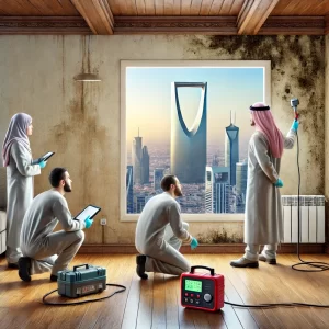 الكشف عن مشاكل الرطوبة بالرياض