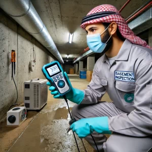 شركة فحص الرطوبة في البدرومات بالرياض